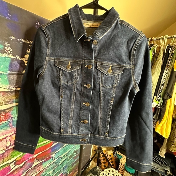 NWT Mavi Jean Jacket, Samantha. Tag Small, I’ve listed as XS because P2P is 15”. - Picture 1 of 7